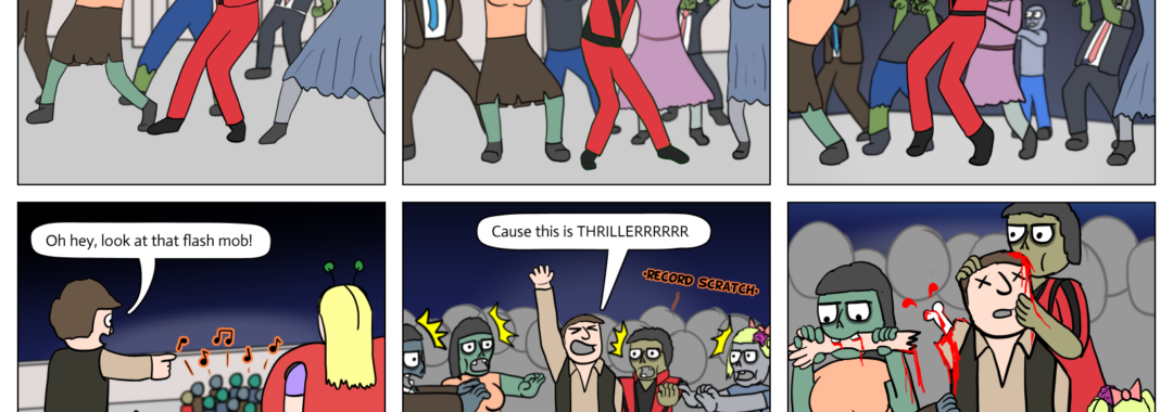 Dancing zombies are still technically zombies