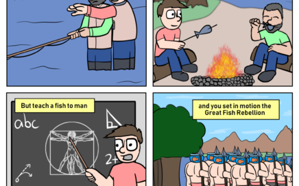 Personally, I'm rooting for the fish