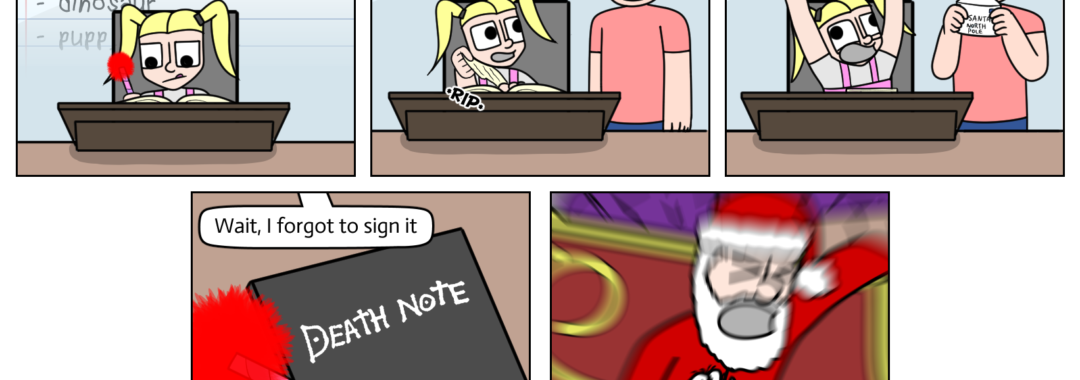 Santa, NO!