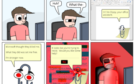 CLIPPY WAS JUST TRYING TO HELP