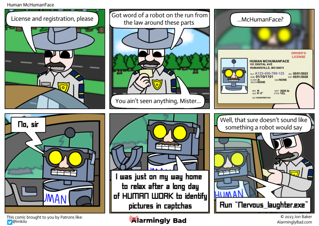 Human McHumanFace – Alarmingly Bad
