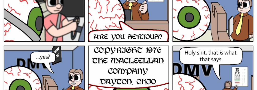 Crash a car once, shame on you.  Crash a car a second time, shame on me.