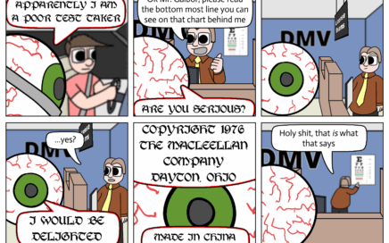 Crash a car once, shame on you.  Crash a car a second time, shame on me.