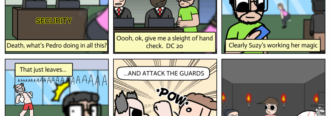 Of course Helen's the murderhobo of the party