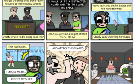 Of course Helen's the murderhobo of the party