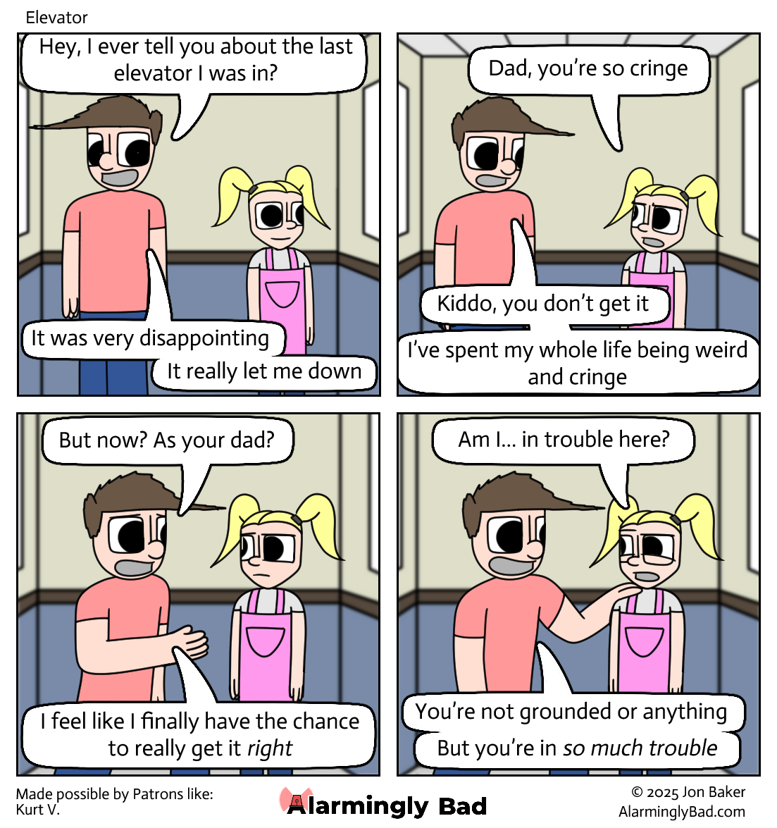 I'm going to be *so* cringe, Kiddo