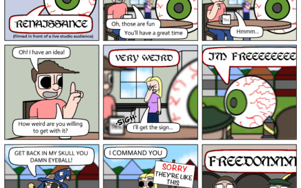 She gets a surprising amount of mileage out of that sign