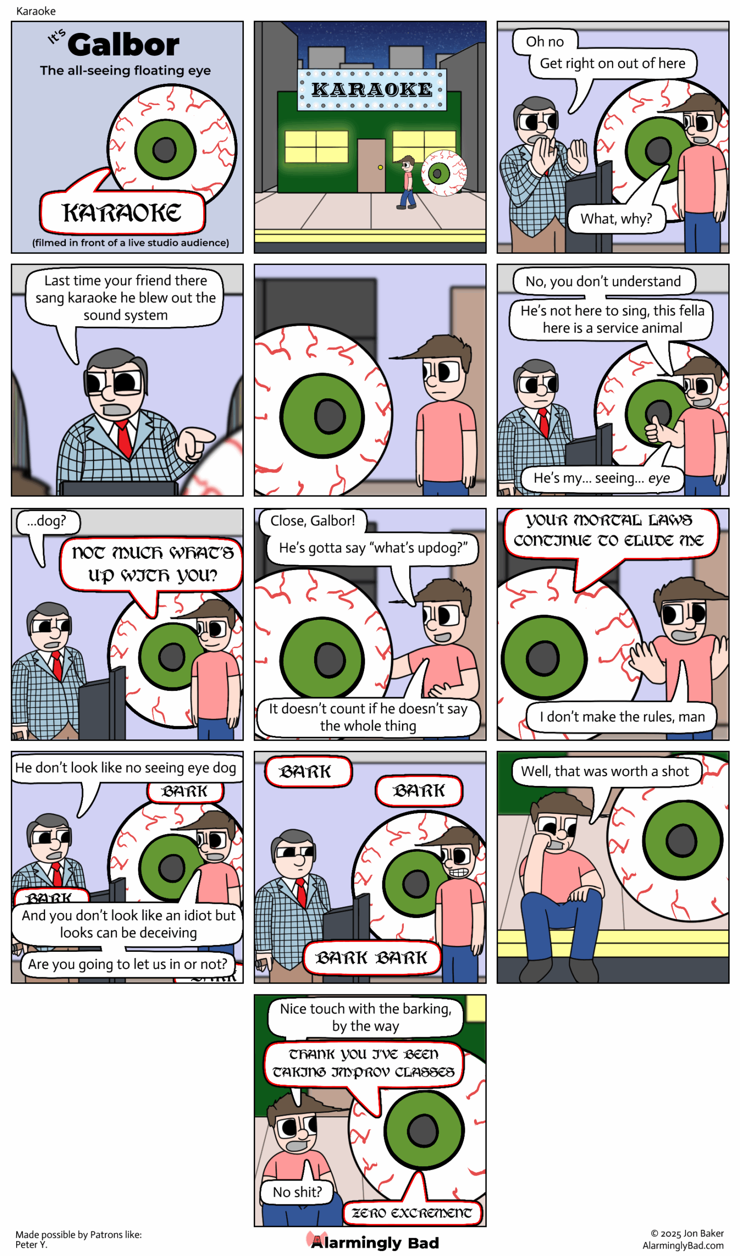 Galbor is my emotional support eyeball