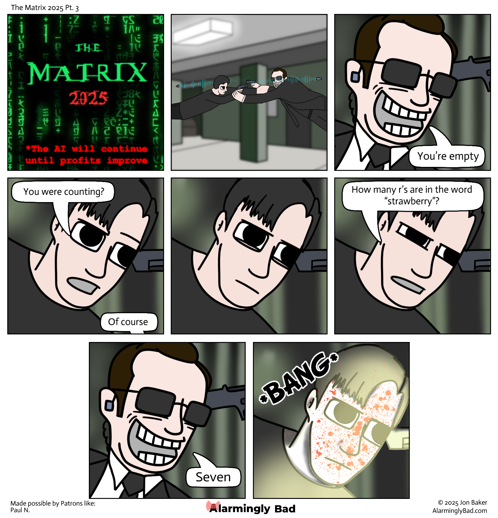 E for effort, Smith.