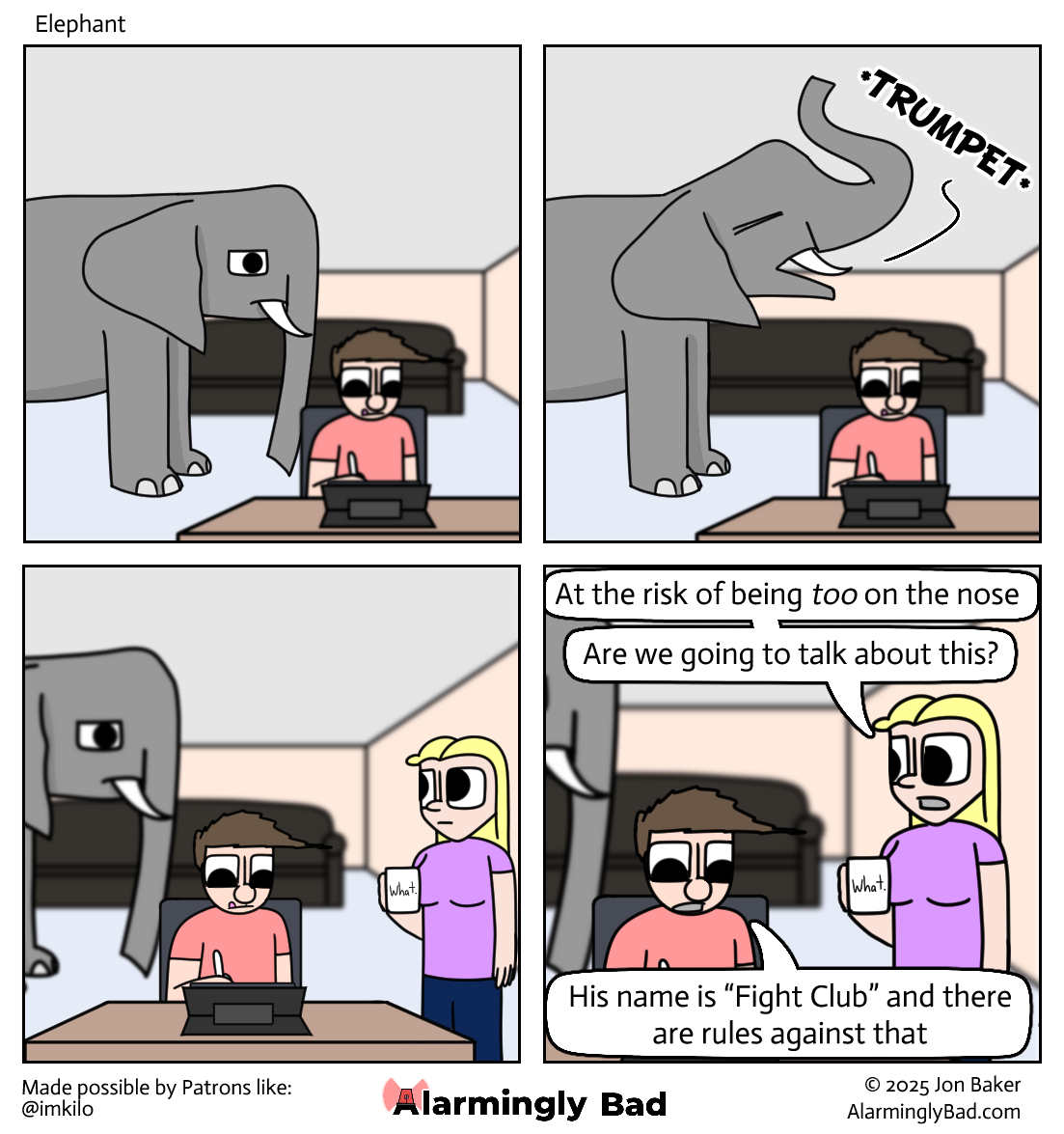 Come on, it's like the first 2 rules