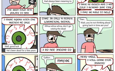 Whatever it was he did, it couldn't have been good.