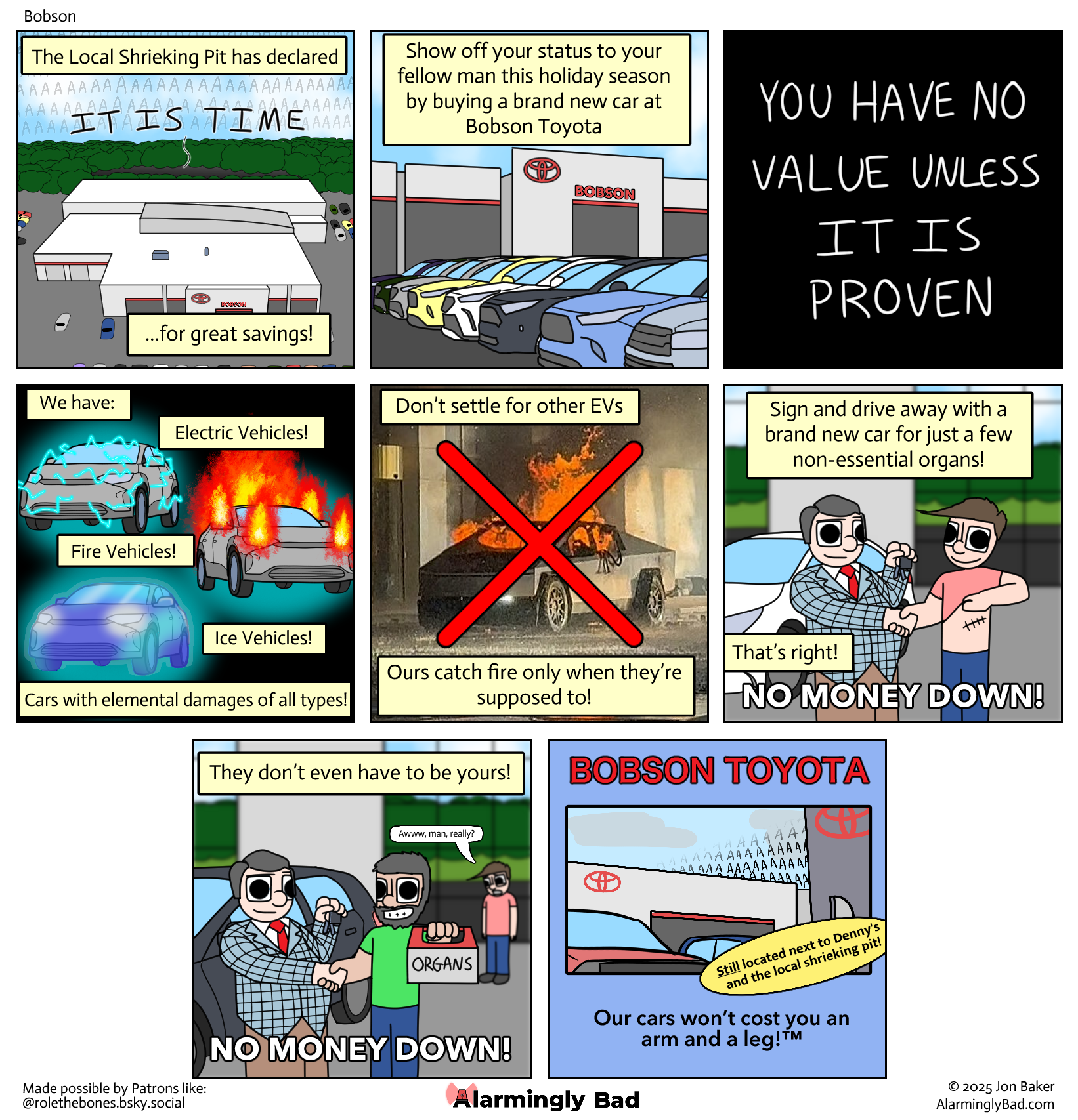 You won't find a better trade in value for your organs anywhere else