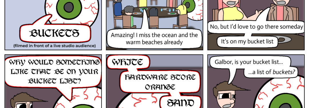 "IT'S A THING YOU CAN PUT OTHER THINGS INTO.  BRILLIANT."