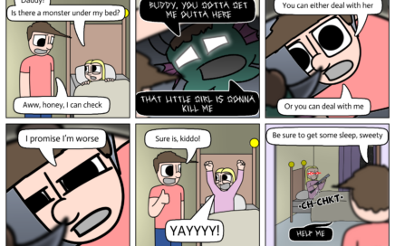 Rip and tear until about 8:00 PM, then it's bed time kiddo you have school in the morning