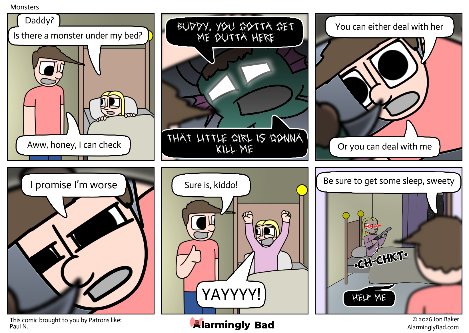 Rip and tear until about 8:00 PM, then it's bed time kiddo you have school in the morning