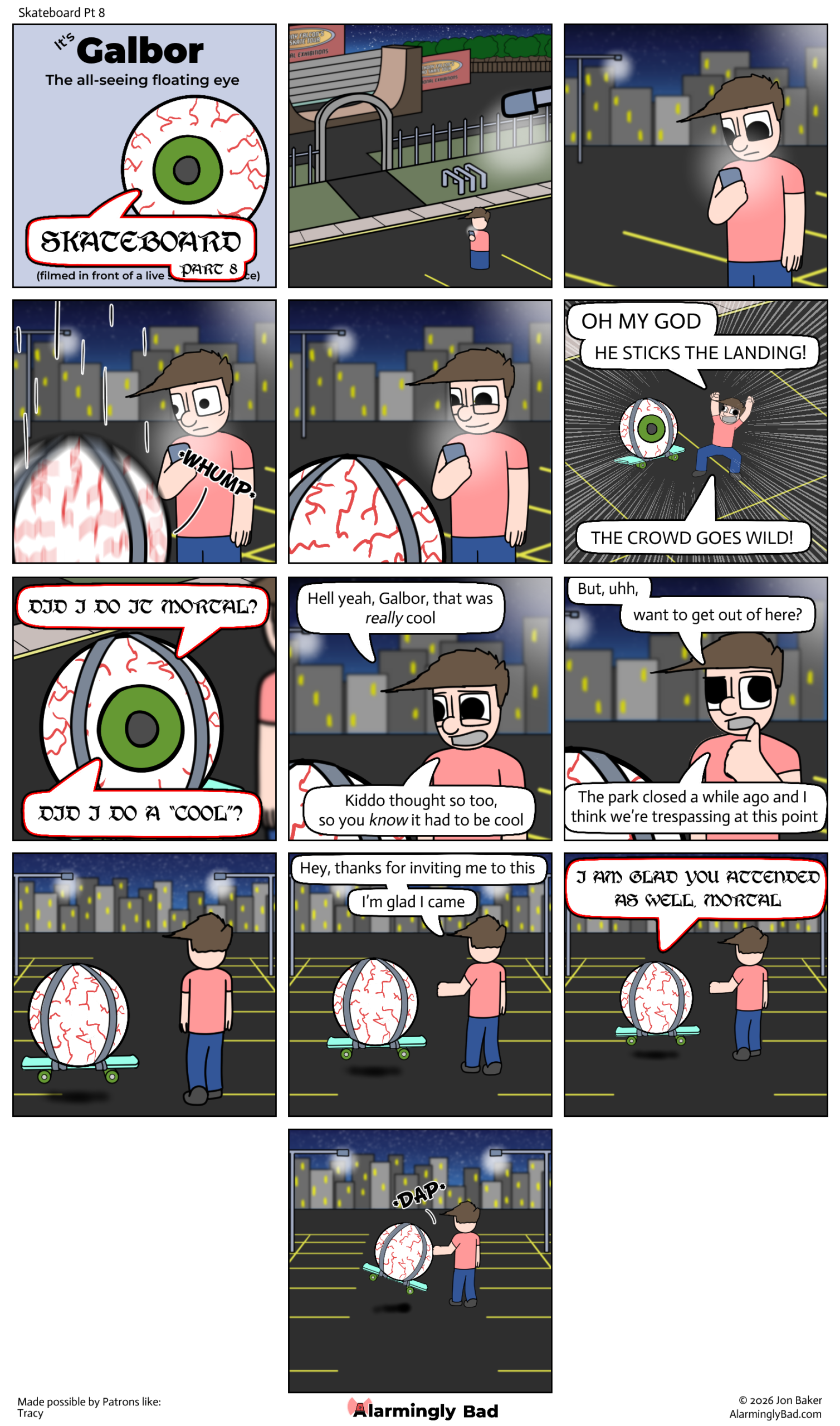 👁️: "I MAY NEED SOME ASSISTANCE GETTING THIS TAPE OFF"