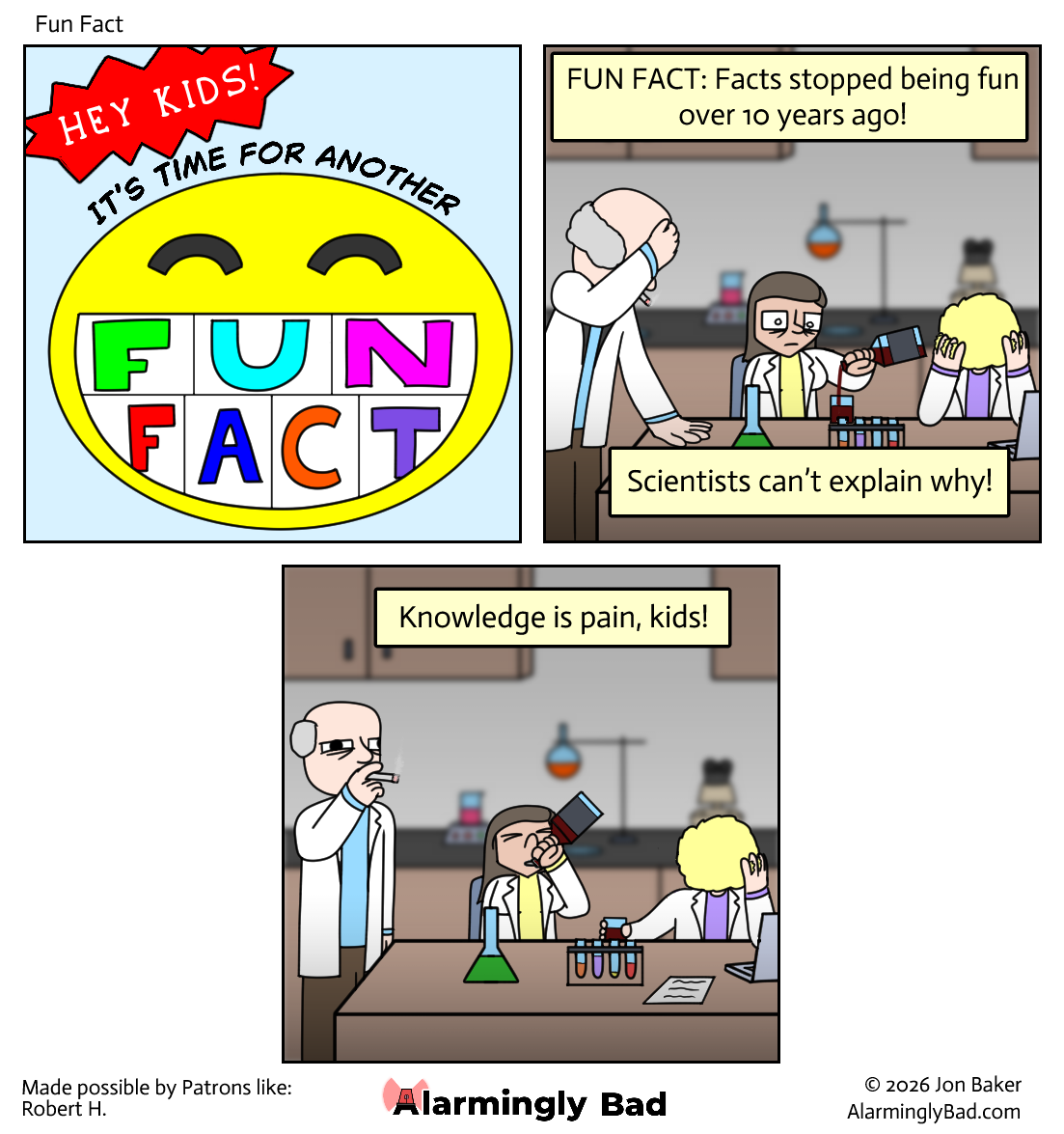 *Fun* facts?  In this economy?
