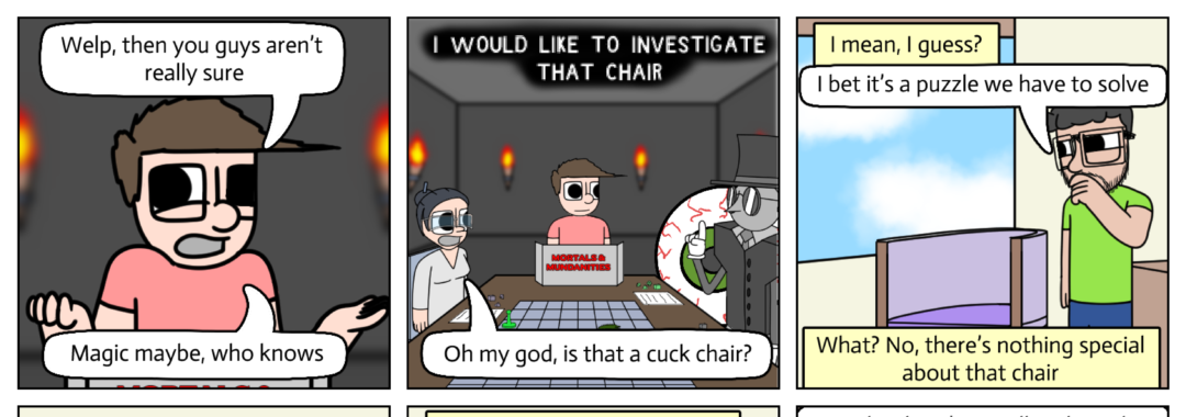 The one where Galbor realizes he has a butt