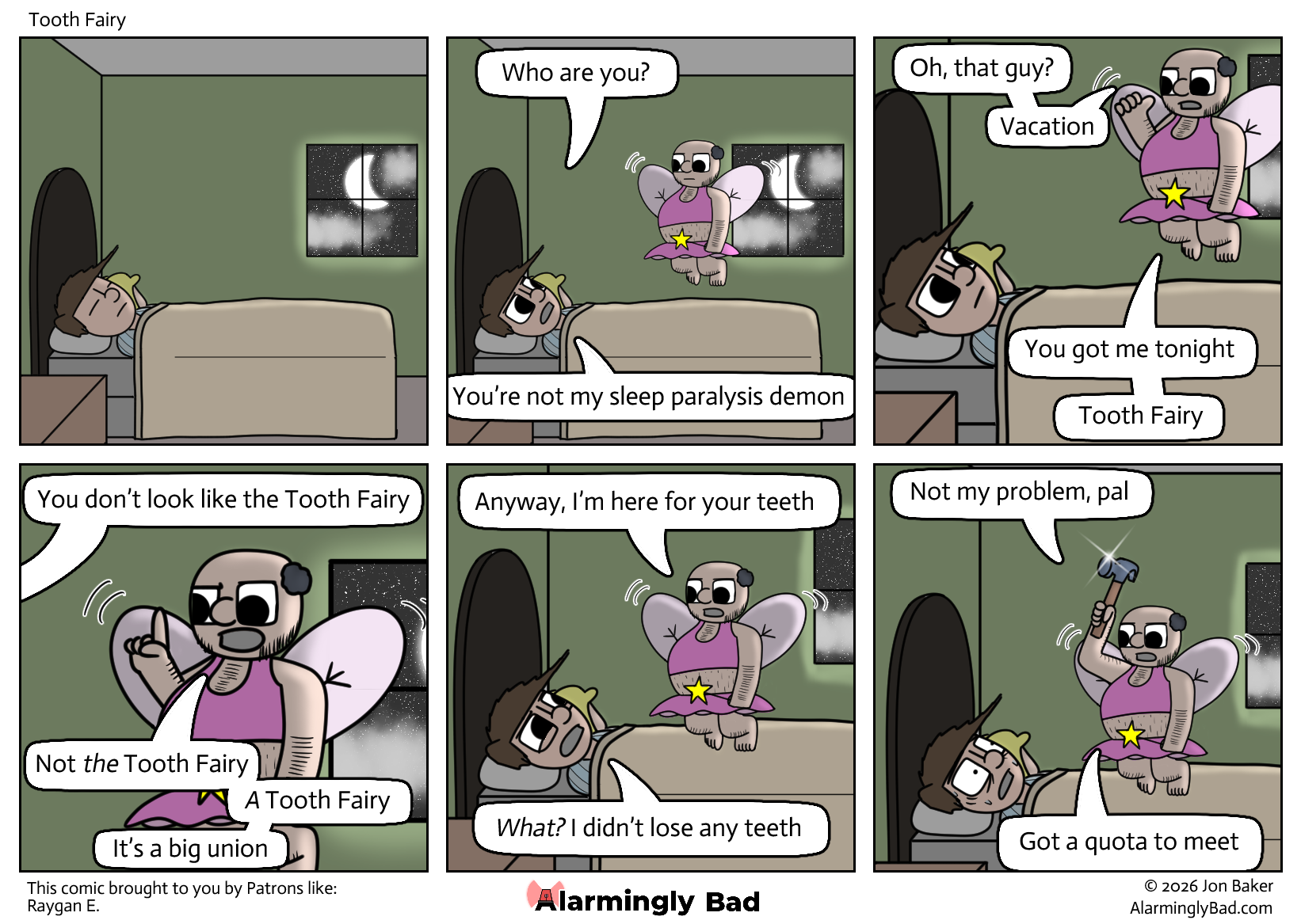The teeth must flow