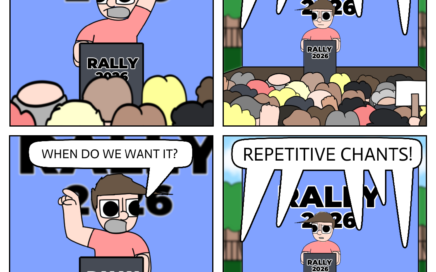 ....Repetitive chants!